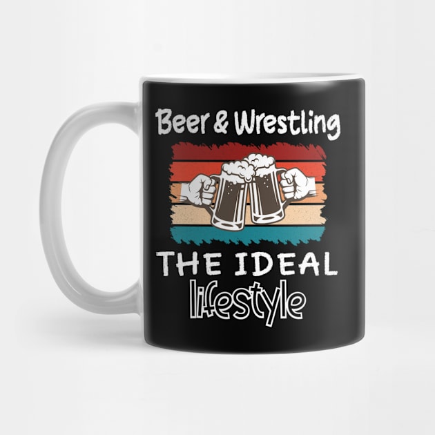 Beer and Wrestling the ideal lifestyle by safoune_omar